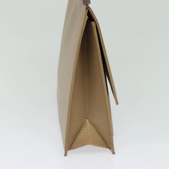 GUCCI Shoulder Bag Leather Beige 001 3299 Auth BA3111 - Picture 4 of 16